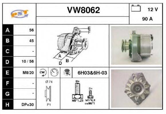 SNRA VW8062 Генератор