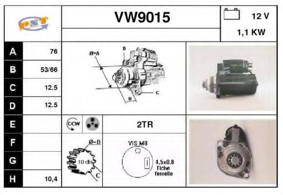 SNRA VW9015 Стартер