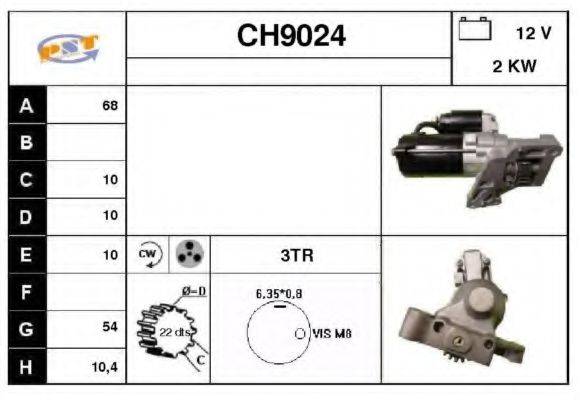 SNRA CH9024 Стартер