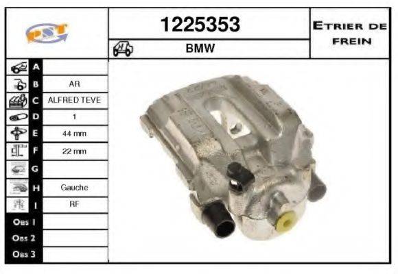 SNRA 1225353 Гальмівний супорт