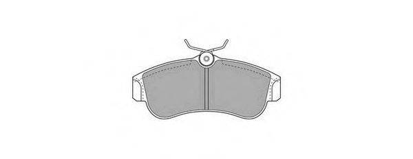 FREMAX FBP1592 Комплект гальмівних колодок, дискове гальмо