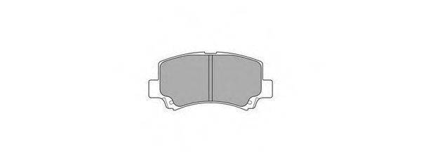 FREMAX FBP1603 Комплект гальмівних колодок, дискове гальмо