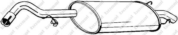 BOSAL 154127 Глушник вихлопних газів кінцевий