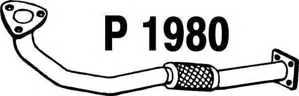 FENNO P1980 Труба вихлопного газу