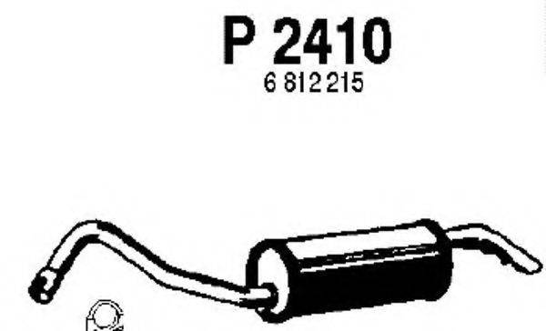 FENNO P2410 Глушник вихлопних газів кінцевий