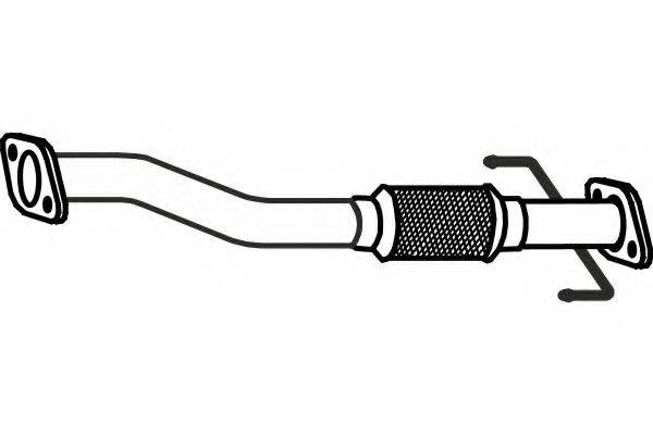 FENNO P2922 Труба вихлопного газу