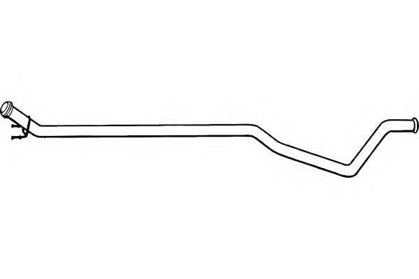 FENNO P4828 Труба вихлопного газу