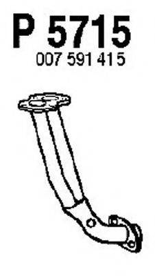 FENNO P5715 Труба вихлопного газу