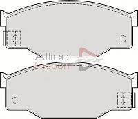 COMLINE ADB3283 Комплект гальмівних колодок, дискове гальмо
