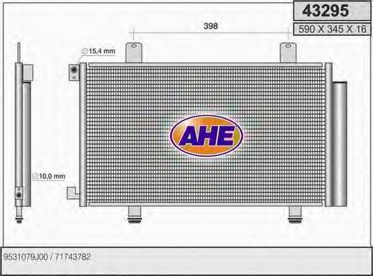 AHE 43295 Конденсатор, кондиціонер