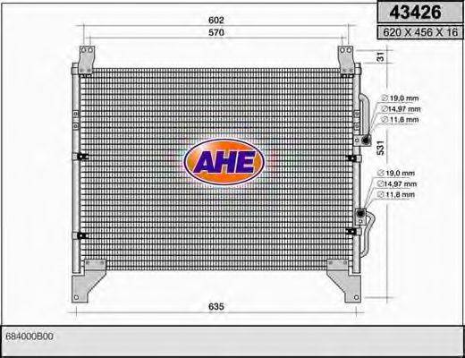 AHE 43426 Конденсатор, кондиціонер