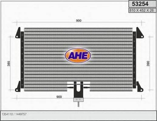 AHE 53254 Конденсатор, кондиціонер