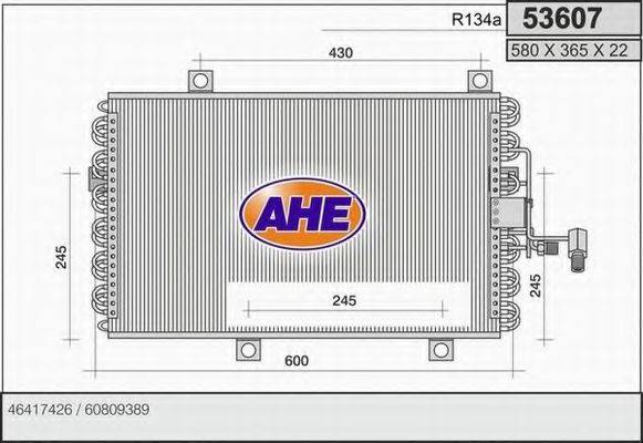 AHE 53607 Конденсатор, кондиціонер