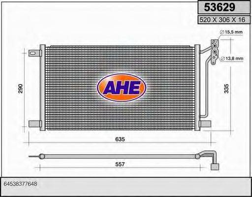 AHE 53629 Конденсатор, кондиціонер