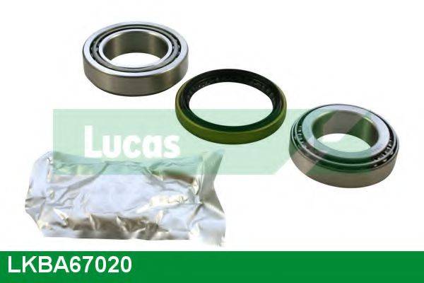 LUCAS ENGINE DRIVE LKBA67020 Комплект підшипника маточини колеса