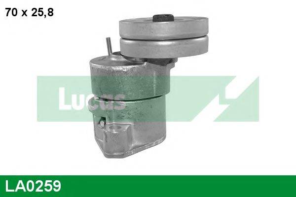 LUCAS ENGINE DRIVE LA0259 Натяжний ролик, полікліновий ремінь