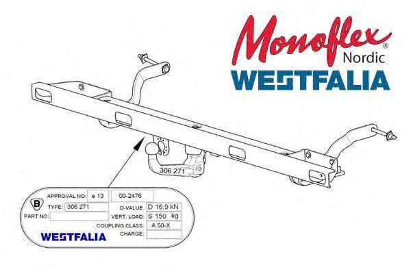 MONOFLEX 306271 Причіпне обладнання