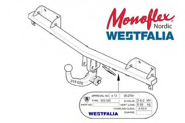 MONOFLEX 303323 Причіпне обладнання