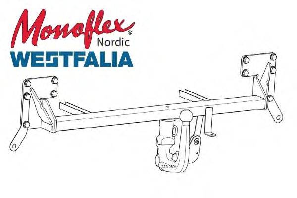 MONOFLEX 323080 Причіпне обладнання