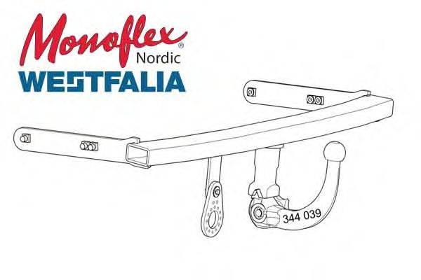 MONOFLEX 344039 Причіпне обладнання