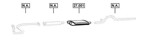 ASMET CH270100 Система випуску ОГ