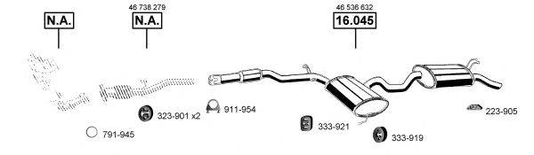 ASMET FI160097 Система випуску ОГ