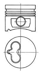 KOLBENSCHMIDT 92006800 Поршень