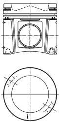 KOLBENSCHMIDT 40448601 Поршень