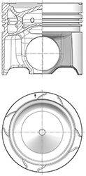 KOLBENSCHMIDT 40893600 Поршень