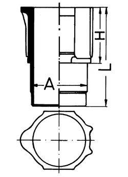 KOLBENSCHMIDT 89097110 Гільза циліндра