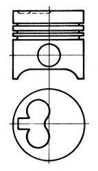 KOLBENSCHMIDT 92598600 Поршень