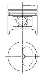 KOLBENSCHMIDT 94372700 Поршень