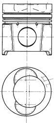 KOLBENSCHMIDT 94487600 Поршень