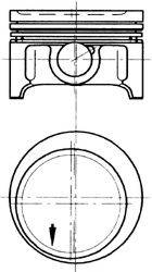 KOLBENSCHMIDT 94493620 Поршень