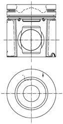KOLBENSCHMIDT 99496600 Поршень
