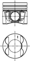KOLBENSCHMIDT 99941600 Поршень