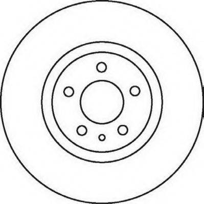 STOP 562061S гальмівний диск