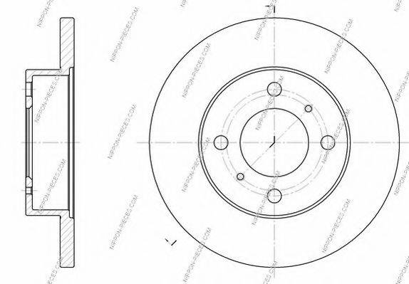 NPS M330I37 гальмівний диск