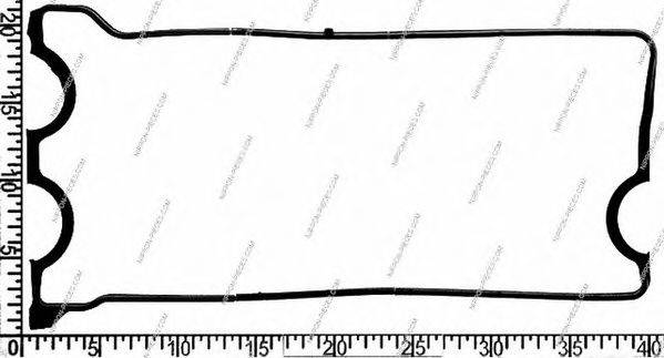 NPS T122A43 Прокладка, кришка головки циліндра