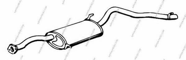 NPS D430U20 Система випуску ОГ