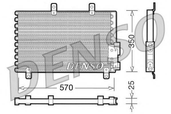 NPS DCN01001 Конденсатор, кондиціонер