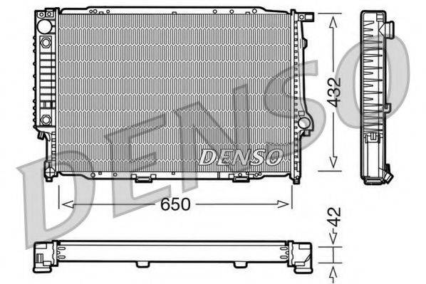 NPS DRM05057 Радіатор, охолодження двигуна