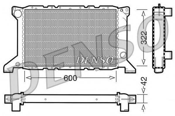 NPS DRM10098 Радіатор, охолодження двигуна