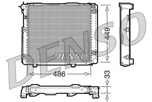 NPS DRM17067 Радіатор, охолодження двигуна