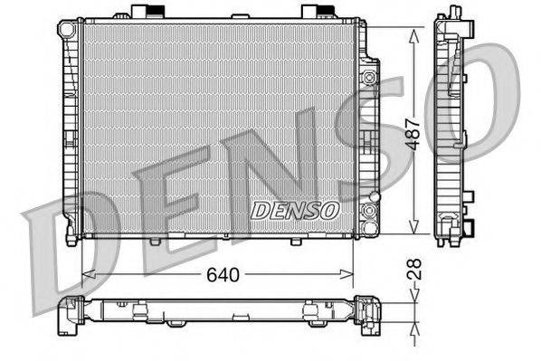 NPS DRM17088 Радіатор, охолодження двигуна