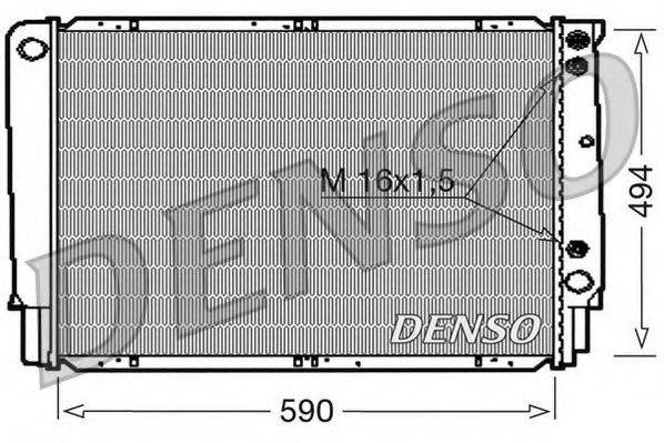 NPS DRM33053 Радіатор, охолодження двигуна