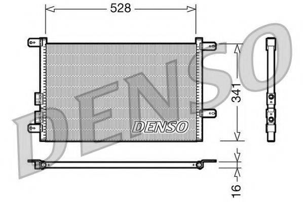 NPS DCN01003 Конденсатор, кондиціонер