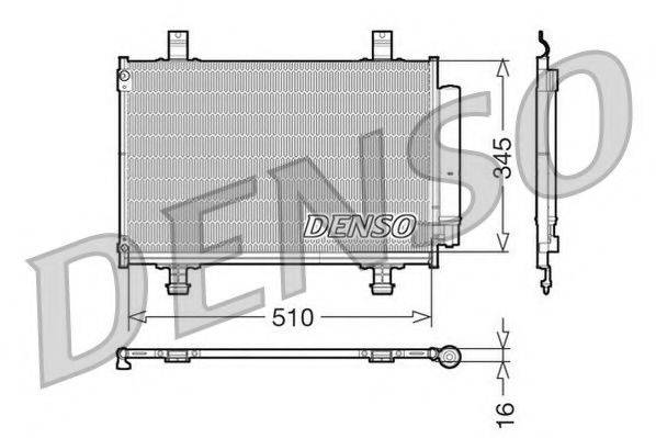 NPS DCN47010 Конденсатор, кондиціонер