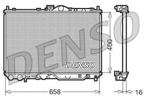 NPS DRM45011 Радіатор, охолодження двигуна