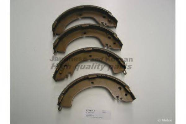 ASHUKI C01611 Комплект гальмівних колодок